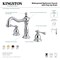 Kingston Brass KS1971BL 8" Widespread Bathroom Faucet, Polished Chrome KS1971BL - alternate 2